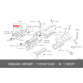 Genuine Nissan PCV Valve 11810-31U00