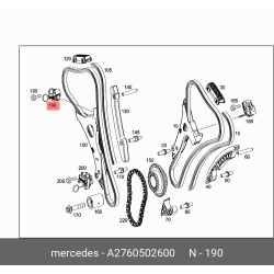 Chain Tensioner Db M276/Rh