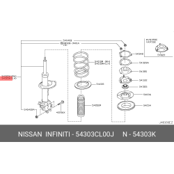 Strut Kit Fr Susp Lh