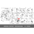 NISSAN Wire Assy-Steering B5554-KA48A