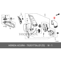Right Side Mirror Cover - Honda City (T9A GM6) / Jazz (GK T5A) - No Lamp