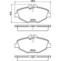 Brake Pad W211 Front