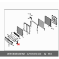 MERCEDES-BENZ 2905050500 Air Duct Segment Engine Cooling