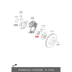 Bearing-Front Wheel Hub