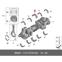 Bearing Shell Bmw X6