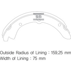 Brake Shoe Rear