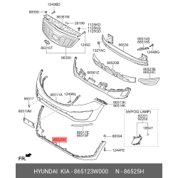 Cover Fr Bumper Lower