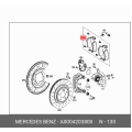 MERCEDES-BENZ 0004203800 Brake Pad