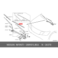 NISSAN 28890-1LB0A Blade Assy-Windshield Wiper
