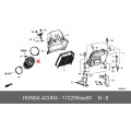 Genuine OEM Honda Air Intake Tube 17228-5LA-A00 2015-2016 CR-V
