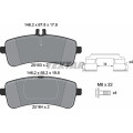 Brake Pad Set Rear Db W217,W222,W205 Amg