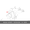Nissan TENSION CHAIN 13070-VC204 OEM Genuine
