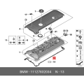 BMW Valve Cover Gasket for E46 M3 Z3 Z4 M S54 3.2L 2001-2008