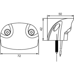 License Plate Light-Led Lamp K Md10 30V