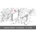 NISSAN OEM Genuine RADIATOR ASSY 21410-5ZU0A
