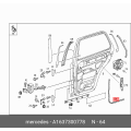 Door Weather Strip Db W163/Lh