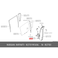 Nissan Titan Armada 04-15 Rear Driver Side Window Motor