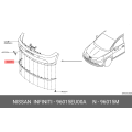 Genuine Nissan Tiida Front Air Spoiler 96015-EU00A