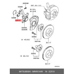 Bearing,Fr Wheel Hub