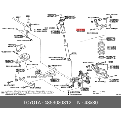 Absorber Assy,Shock,Rear Rh