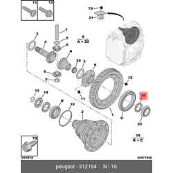 Gear Box Oil Seal Lh