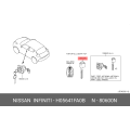 NISSAN GENUINE Master Key Blank OEM H0564-1FA0B NEW JAPAN