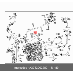 Hose Db W205,W212,W213,X253