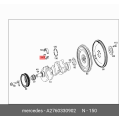 MERCEDES-BENZ 2760330902 Main Bearing, Lower Half