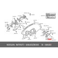 Instrument Panel Cluster Lid - Nissan Altima 2004-2006