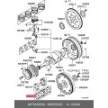 Crankshaft Bearing Set - Mitsubishi (MD050362)