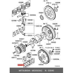 Bearing Set Crankshft