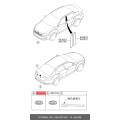 HYUNDAI / KIA 86318-2T000 Emblem