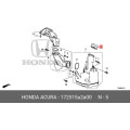 HONDA 17251-5A2-A00 Genuine Connecting Tube, Air Cleaner