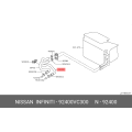 Nissan Hose-Heater, Inlet 92400VC300 - Genuine OEM Part
