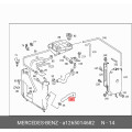 MERCEDES-BENZ 1265014682 Radiator Hose