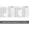 Nissan Gasket Kit-Engine, Repair A0AMA-1LA0A