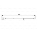 BOSCH 1987473012 Wear Sensor Brake Pad