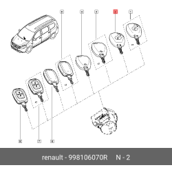 Key-Radio Frequency Transponde