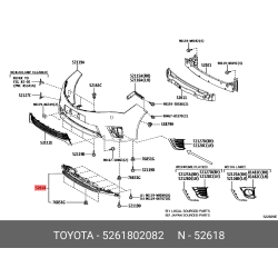 Absorber,Front Bumper,Lower