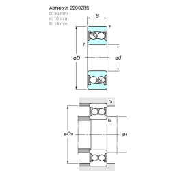 22002Rs Ball Bearing