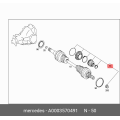 Drive Shaft Bellow Kit - Mercedes-Benz - OE Number 0003570491