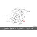 Pipe - NISSAN 720 Pickup (1982-1986), Hardbody Pickup (D21) (1986-1990), Pathfinder (1987-1990)