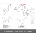 Tensioner Belt'V'