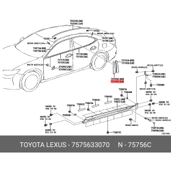Moulding Fr Door Frame Lh