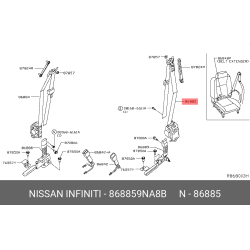 Belt Assy-Tongue, Pretens
