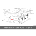 Nissan Civilian Liquid Tank Assembly 92131-WJ102