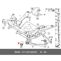 Cont Arm Bush-31 12 0 406