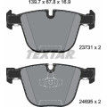 Brake Pad Set Rear Bmw F01,F02,F04,F07