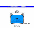 Pad Sub Set Rr Calip