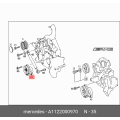 Belt Tensioner Kit + Idler Pulley Fits Mercedes Benz S350 E320 C280 1122000970